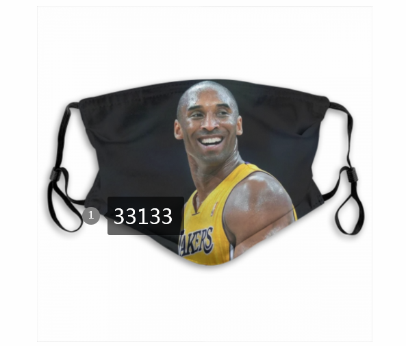 2021 NBA Los Angeles Lakers #24 kobe bryant 33133 Dust mask with filter->->Sports Accessory